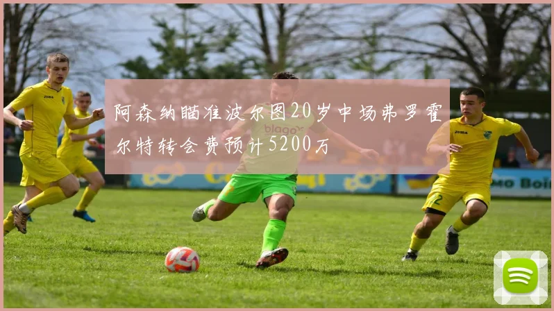 阿森纳瞄准波尔图20岁中场弗罗霍尔特转会费预计5200万